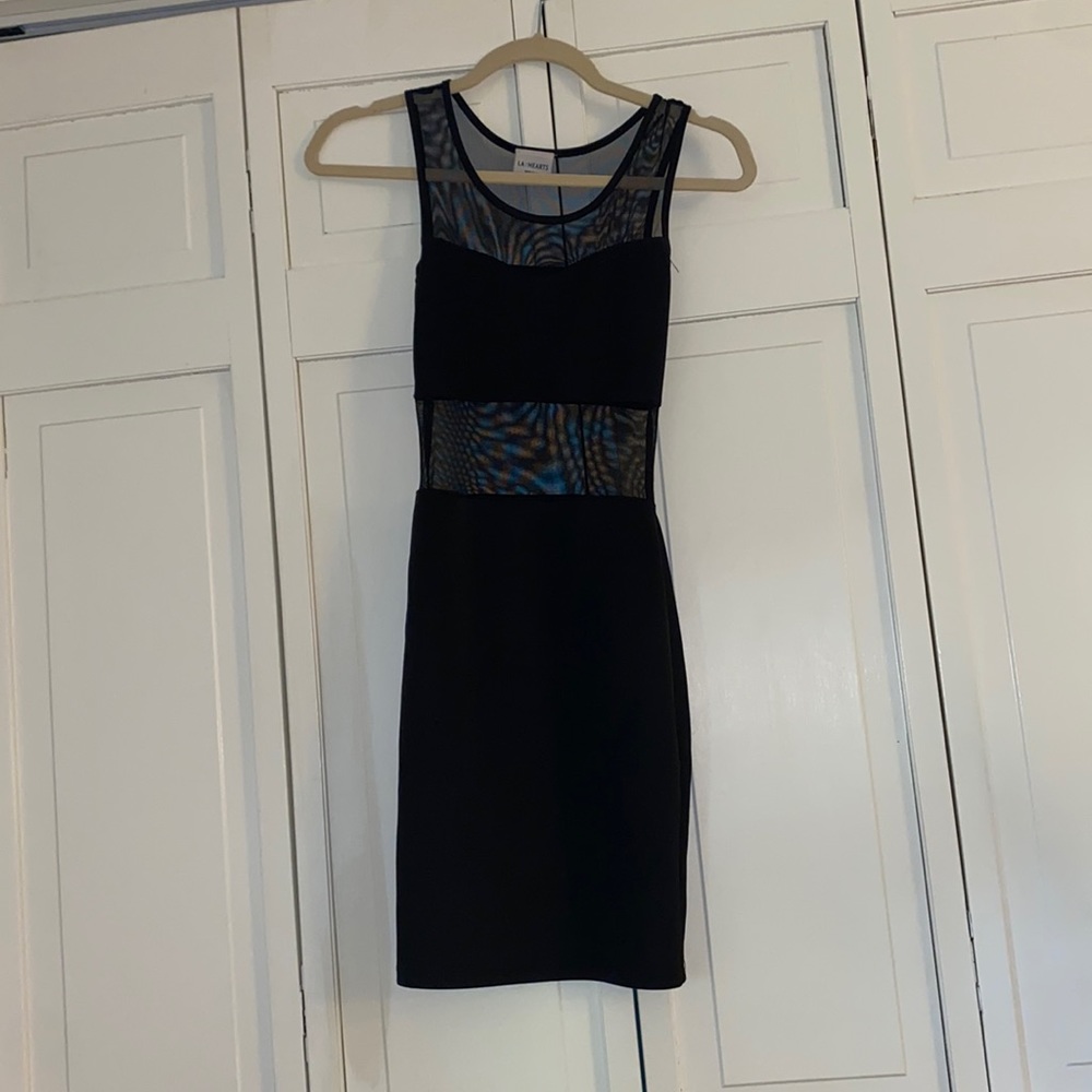 PAC sun LA hearts bodycon dress